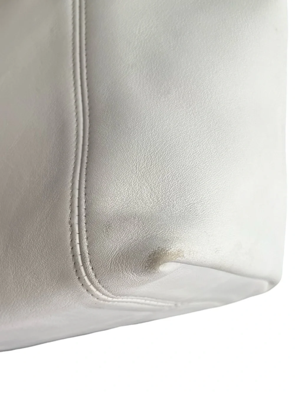 1996 Coach SoHo Waverly Bag in White and Silver - Picture 10 of 15